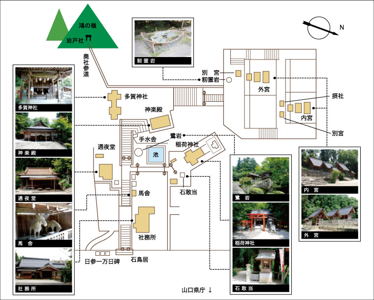 境内案内図